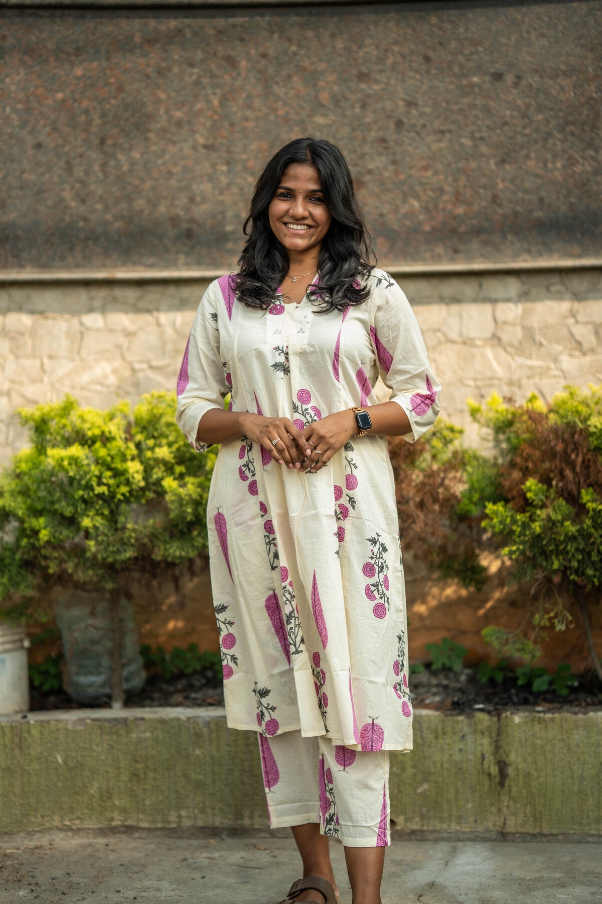 Leaf and Floral Motif Co-ords