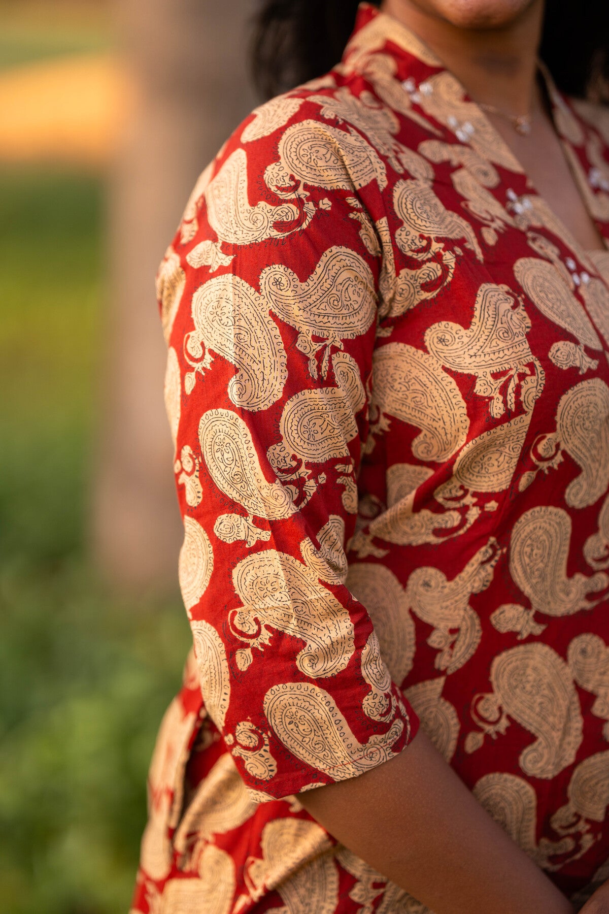 Traditional Mango Motif Co-ords