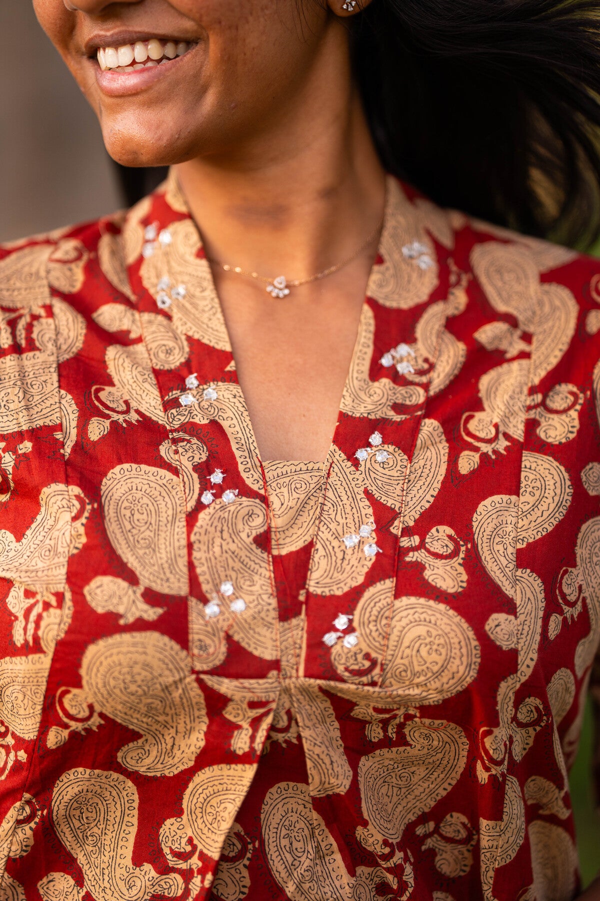 Traditional Mango Motif Co-ords