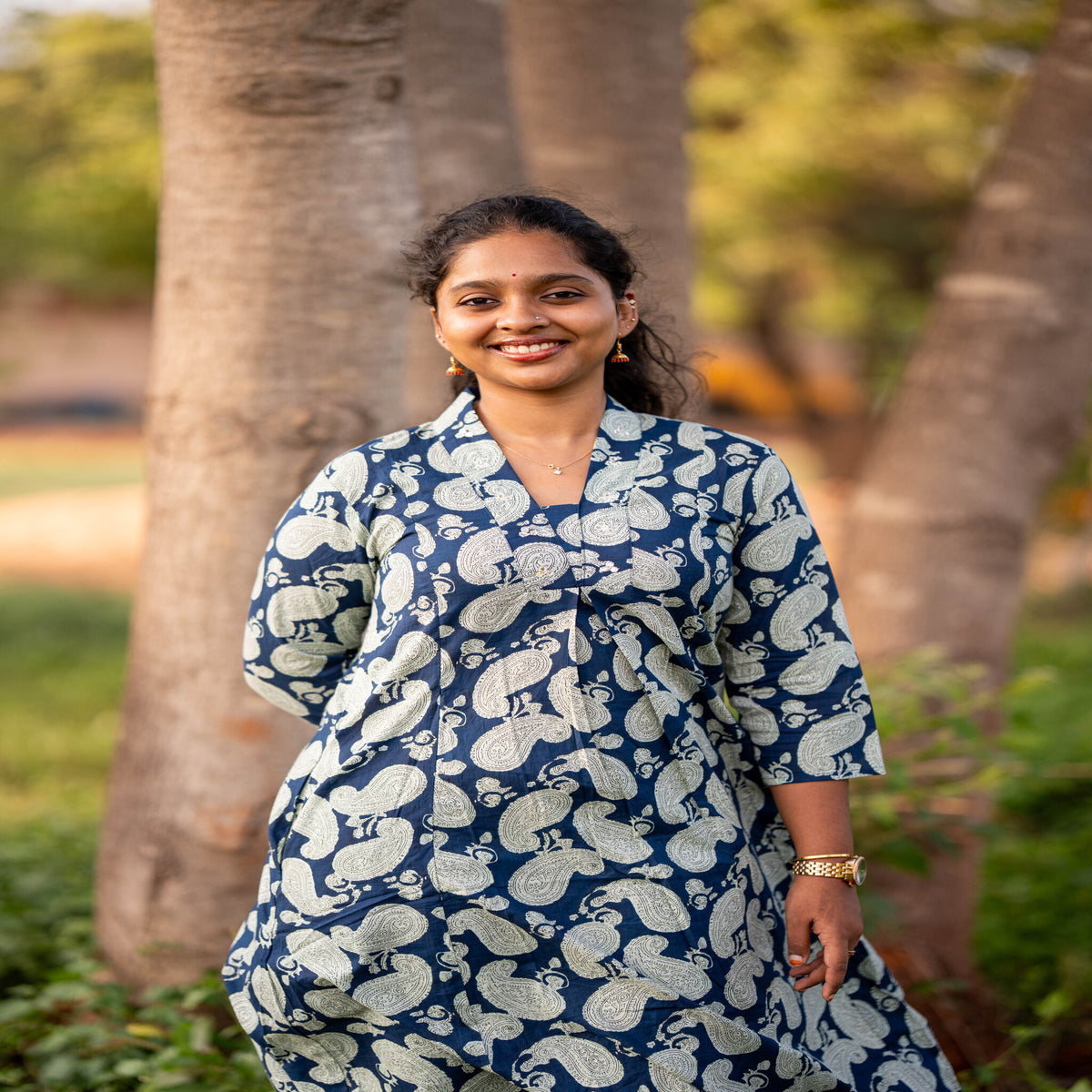 Traditional Mango Motif Co-ords