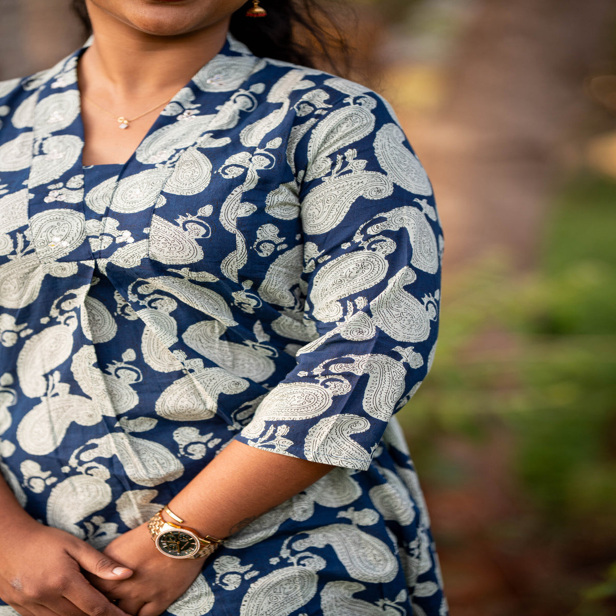 Traditional Mango Motif Co-ords
