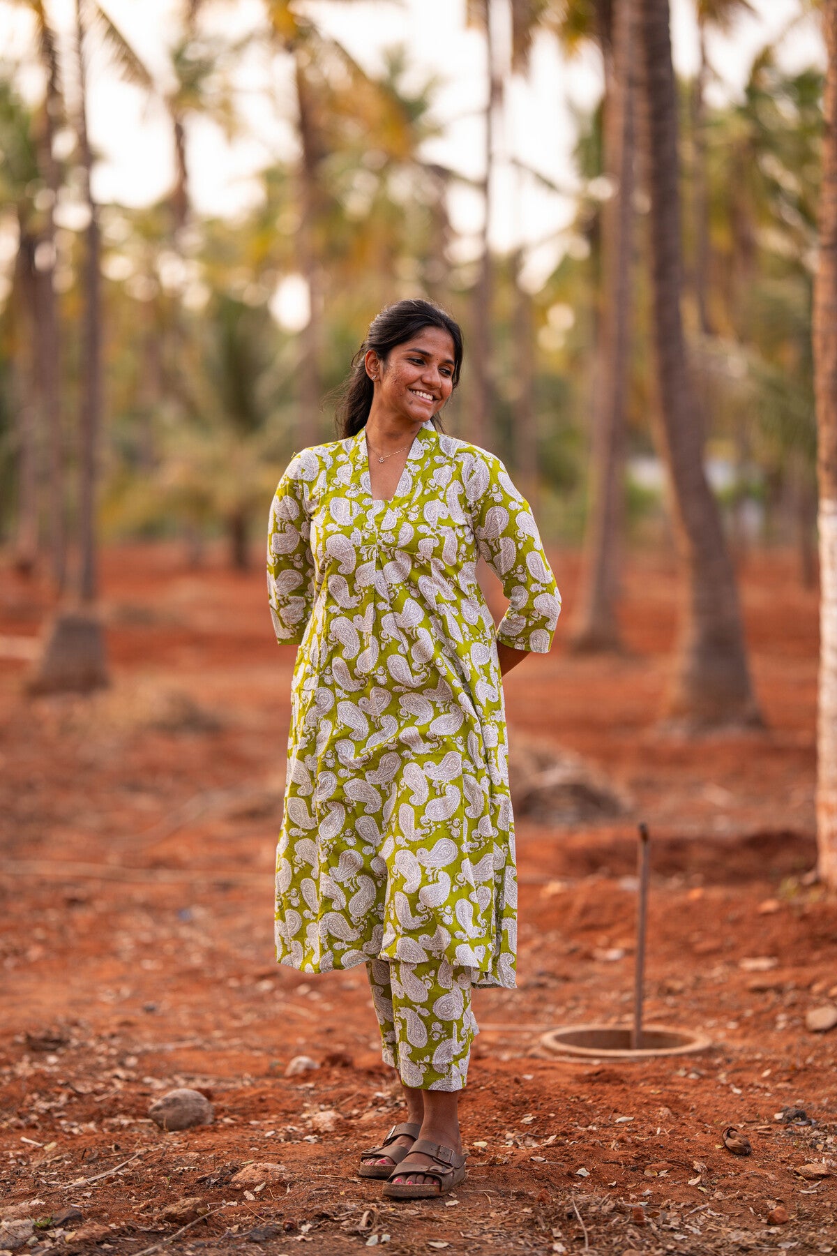 Traditional Mango Motif Co-ords