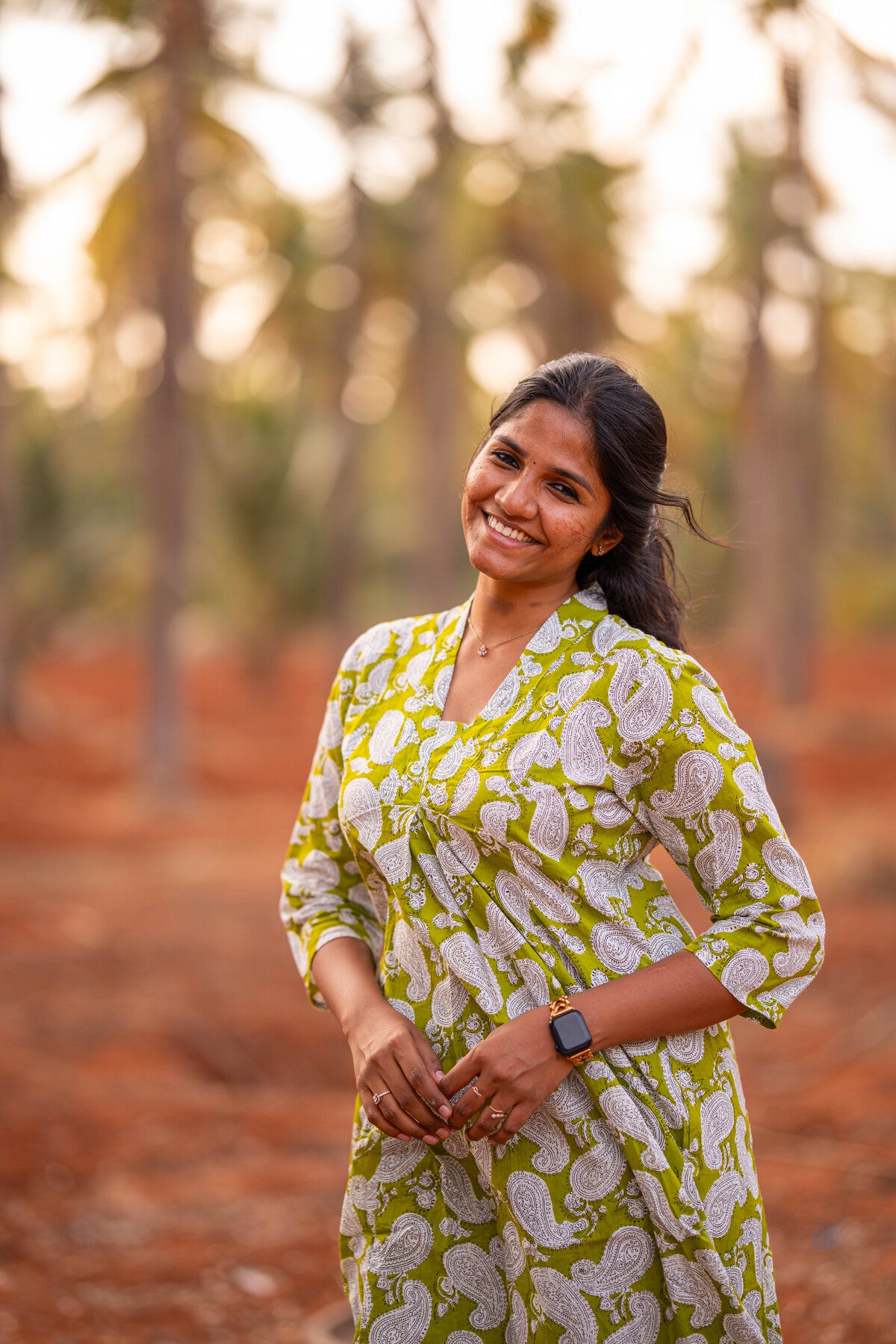 Traditional Mango Motif Co-ords
