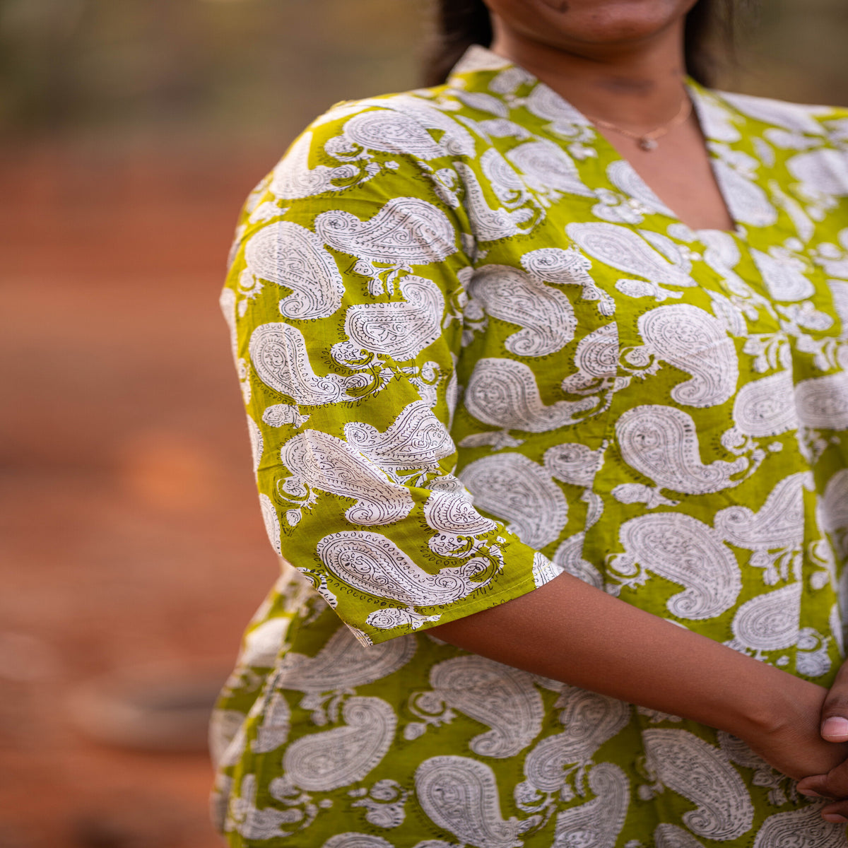 Traditional Mango Motif Co-ords