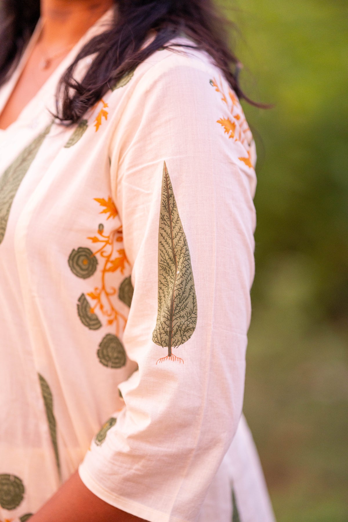 Leaf and Floral Motif Co-ords